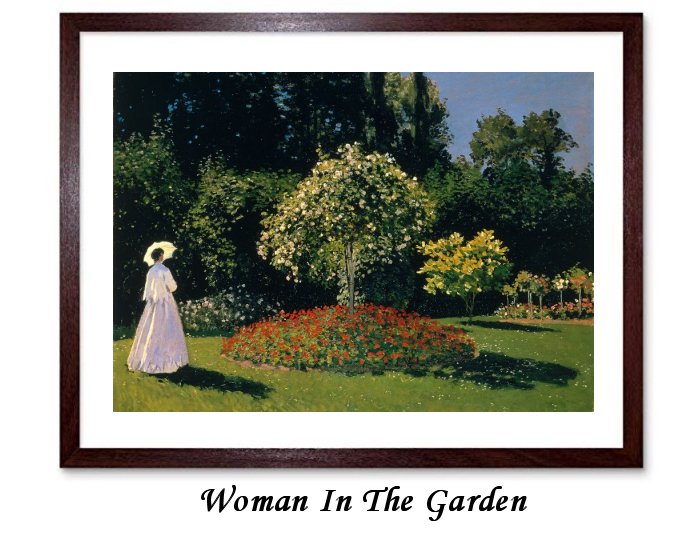 Woman In The Garden